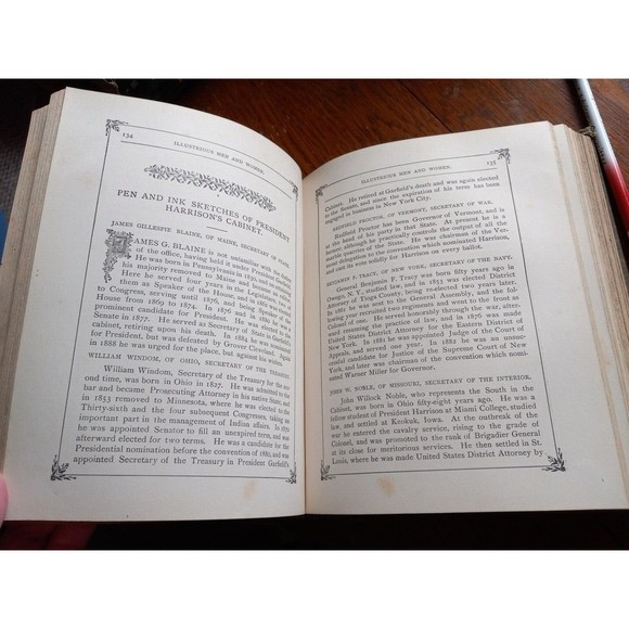 Pleasant Hours with Illustrious Men and Women Thomas W. Handford 1885, 1889 - Picture 13 of 16